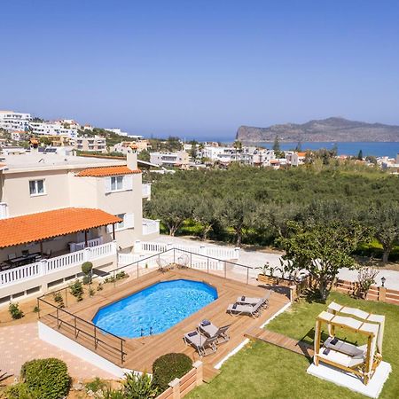 Casa De Philippe With Unique Seaview 2' From Beach Agia  Luaran gambar