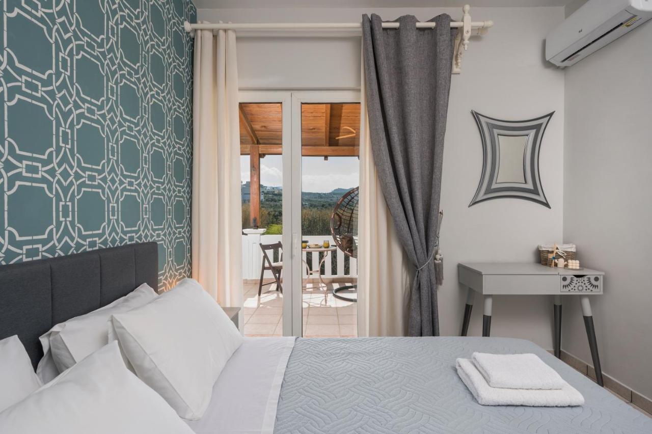 Casa De Philippe With Unique Seaview 2' From Beach Agia  Luaran gambar